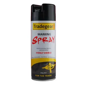 TRADEGEAR Marking Spray Black 350G