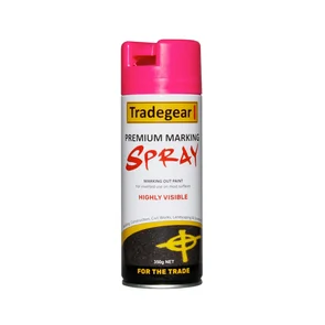 TRADEGEAR Marking Spray Fluoro Pink 350G