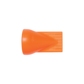 LOC-LINE (1/2") 51843 Flat 7 Hole Nozzle - Orange