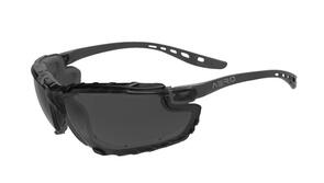 ESKO Safety Glasses Anti Fog Smoke With Foam Gasket + Head Strap