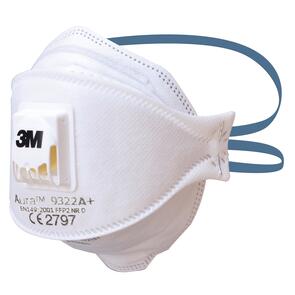 3M Respirator AURA 9322A P2 Valve PK10