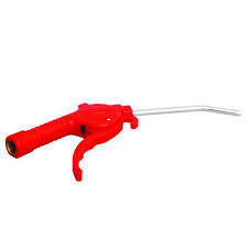 Air Blow Gun, 100mm Nozzle, Red Polypropylene Handle SARTS