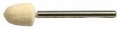 CONGRESS Felt Bob CONFBMS338M (.3750X.5000) 3/8" X 1/2" X 1/8" Shank Medium
