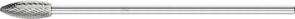 PFERD TC Burr B 1230/6  Z3 Plus 150mm Ext Shaft