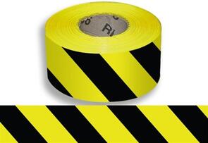 Safety YB10075 Barricade Tape Yellow / Black 75mmx 100m