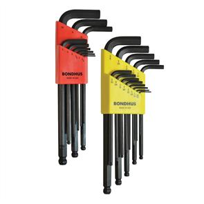 BONDHUS BD20199 Allen Key Set Multipack AF/MM