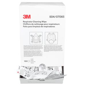 3M Respirator 504, Cleaning Wipes [PK100]
