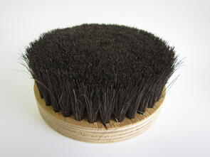 Bottom Brush 100mm Black 50mm Bristles
