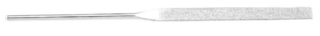 BESDIA Diamond Hand File (PF-101LV / BDFL140FV) Flat 5.5x 1.5x 140mm S3 400G