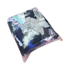 Coloured T-Shirt Rags 10Kg - Compressed [Bag]