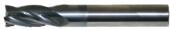 CLEVELAND End Mill CCEMM080 8.0mm 4FL Uncoated Carbide