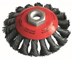 FECIN TK Conical Brush Steel 100mmxM14 (KBG)  CR1810EKM14D