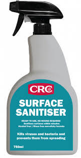 CRC Surface Sanitiser Trigger Bottle 750ml 1752106