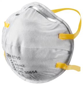 3M 8710 P1 Mask, Dust Mist [Pack 20]