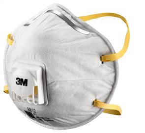 3M 8812 Mask, Dust Mist [Pack of 10]