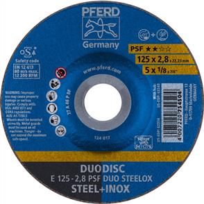 PFERD Combidisc Abrasive Disc E 125x2.8mm A46 PPSF Inox Duo (754504)