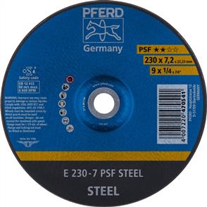 PFERD General Purpose D/C Grinding Disc E 230x7.0mm A30 PPSF  (470541)