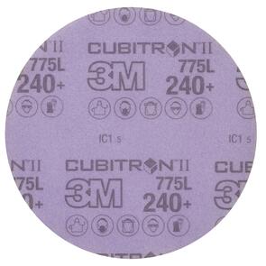 3M 775L Cubitron II Hookit Film Disc 150mm 240+