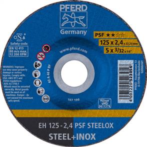 PFERD Inox Cut Off Disc EH 125x2.4mm A46 PSF  (523056)