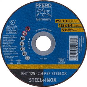 PFERD Inox Cut Off Disc EHT 125x2.4mm A46 PPSF  (523049)