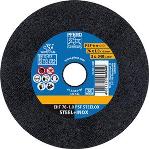 PFERD Inox  Cut Off Disc 80EHT 76x1.1x10mm A 60 PPSF  (060940)