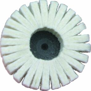 G.WENDT Flapdisc Felt Mini FK 75mm R-Type D3/H40 Standard/Medium  (245693)