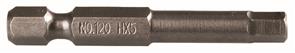 GFB 120B 5mm Hex Head Bit X 50mm