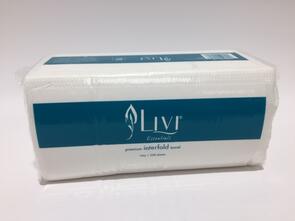 LIVI  Interfold 1 Ply Paper Towel Refill (16pks/Carton)
