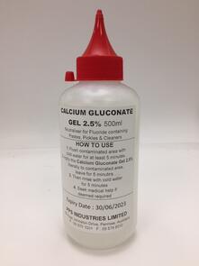 Calcium Gluconate Gel 2.5%  500ml