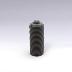 FIBRO Spring Plunger (2472.07.008) (Straight / Pin) 8mm