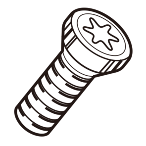 MITSUBISHI Spare Parts TS254 Screw