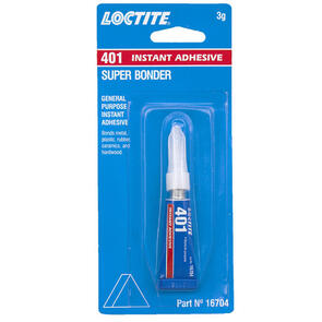 LOCTITE 401 Instant Adhesive-Medium Viscosity-General Purpose 3g
