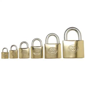 PPS Brass Padlock 3 Key 38mm