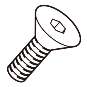 MITSUBISHI Spare Parts CS4 Screw