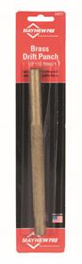 MAYHEW 62072 Brass Drift Punch 12.7x177mm