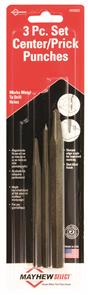 MAYHEW 89082 Center/Prick Punch Set 3Pce