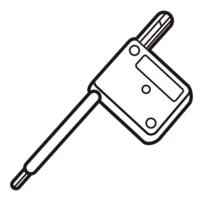 MITSUBISHI Spare Parts TKY06F Wrench / Driver Torx Flag Key #06
