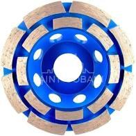 PPS Cup Wheel 100mmx4.5Tx7 CC30 M14 Blue