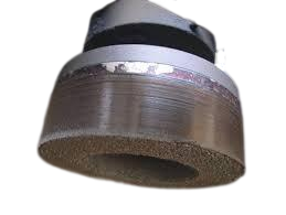 CUP Rail Grinding Wheel 155x75x56-w/Nuts 53mm-3NZ14 P5