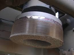 CUP Rail Grinding Wheel 155x75x56-w/Nuts 53mm-3NZ14 P5