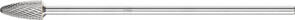 PFERD TC Burr RBF 1225/6  Z3 Plus 150mm Ext Shaft
