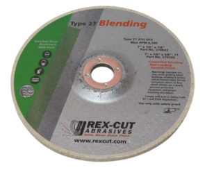 REXCUT D/C Grinding Disc T27 178x6.0x22mm A36 GFX