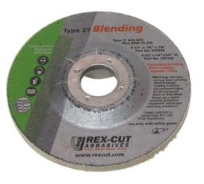 REXCUT Flexible Grinding Disc T27  4 1/2x7/8 MAX FLEX A36