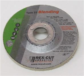 REXCUT Flexible Grinding Disc T27  4 1/2x7/8 MAX FLEX A36