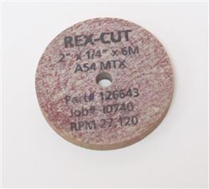 REXCUT Grinding Wheel T1  75x 3.1x10mm A 36GFX