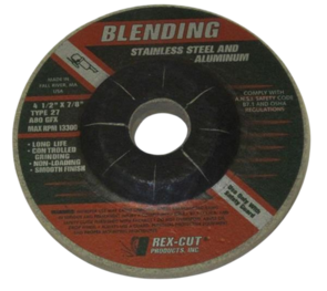 REXCUT D/C Grinding Disc T27 115x6.0x22mm A80 GFX