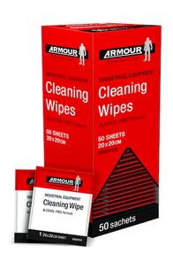 ARMOUR Lens Cleaning Wipes (PK50) RRWIPES