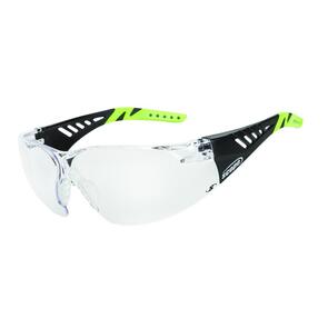 SCOPE Biosphere Glasses, Black&Lime Frame, Clear Lens 500BC