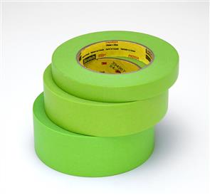 3M 233+ Green Masking Tape, Performance 24mm x 55m
