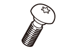 MITSUBISHI Spare Parts DC0621T Screw